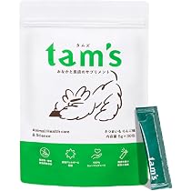 Amazon.co.jp: tam's おなかと皮膚のサプリメント さつまいもりんご味